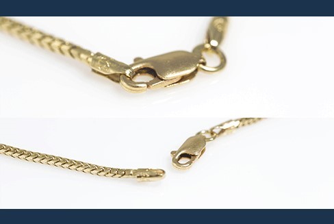 قفل گردنبند و دستبند خرچنگی (Lobster clasp)