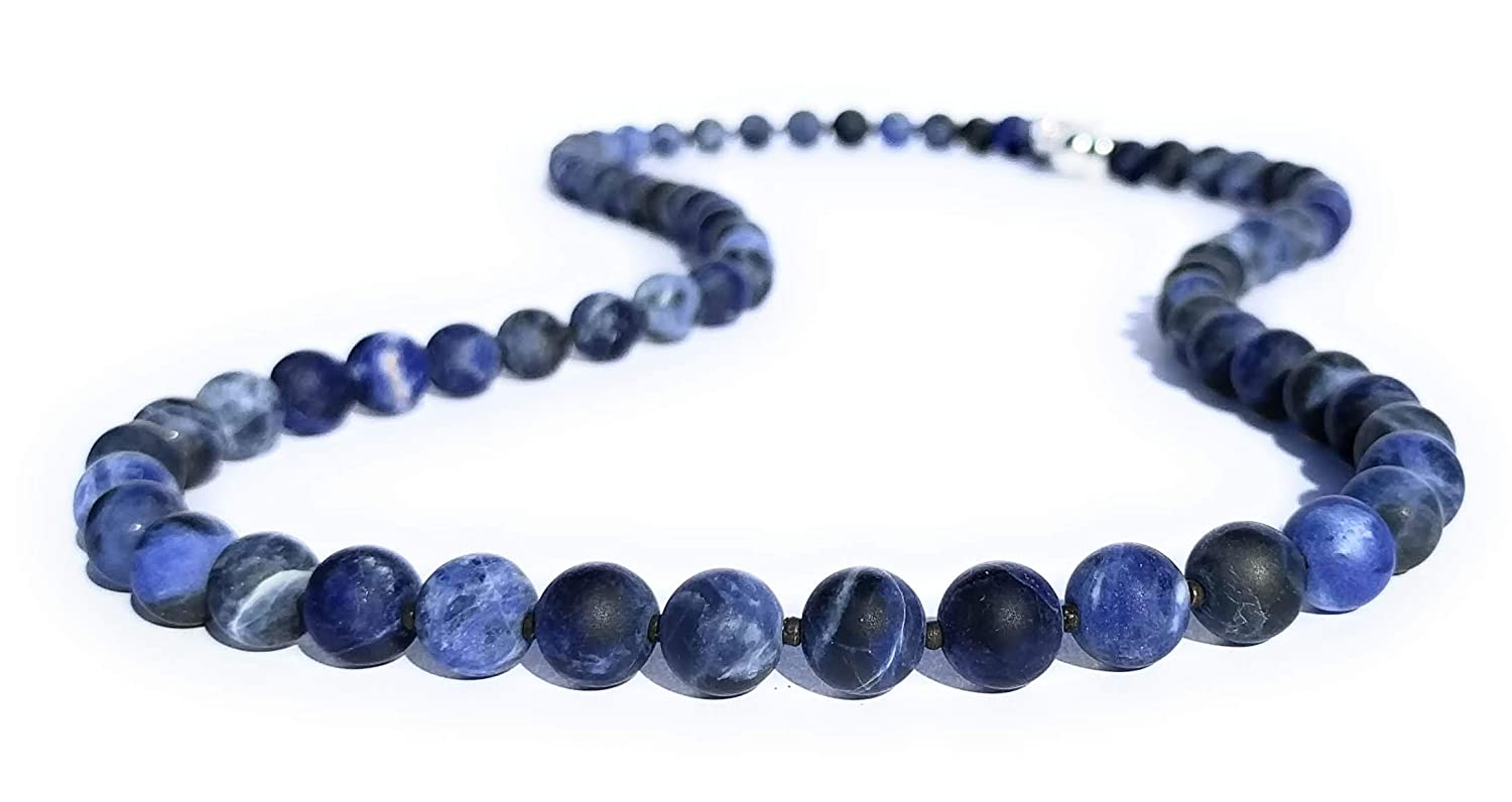 گردنبند سنگ سودالیت (Sodalite)