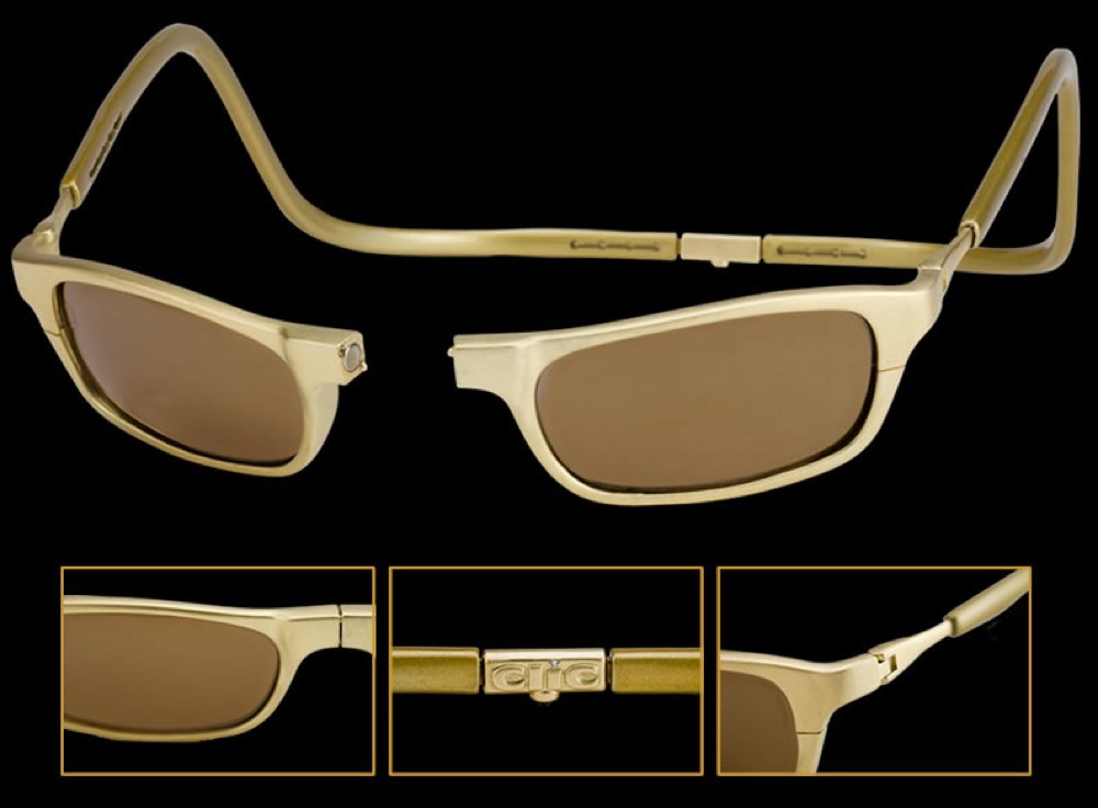 عینک (CliC Gold 18 Carat Gold Sport