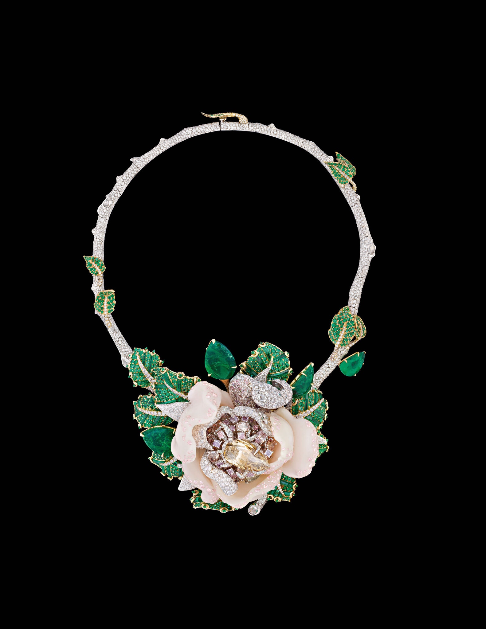 گردنبند کالکشن Le Bal des Roses جواهرات جدید برند دیور