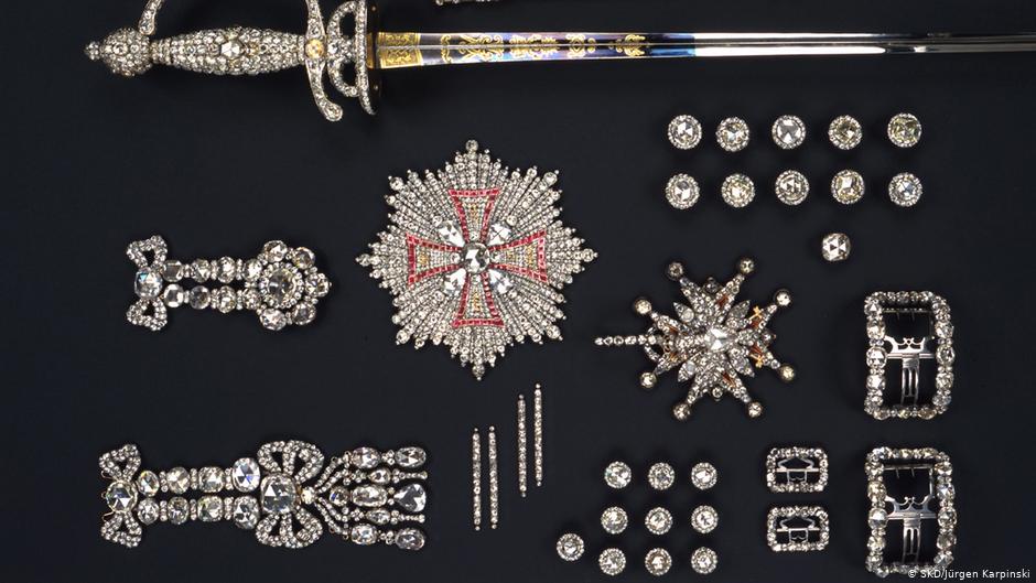 فروش جواهرات عتیقه در سرقت موزه طاق سبز آلمان