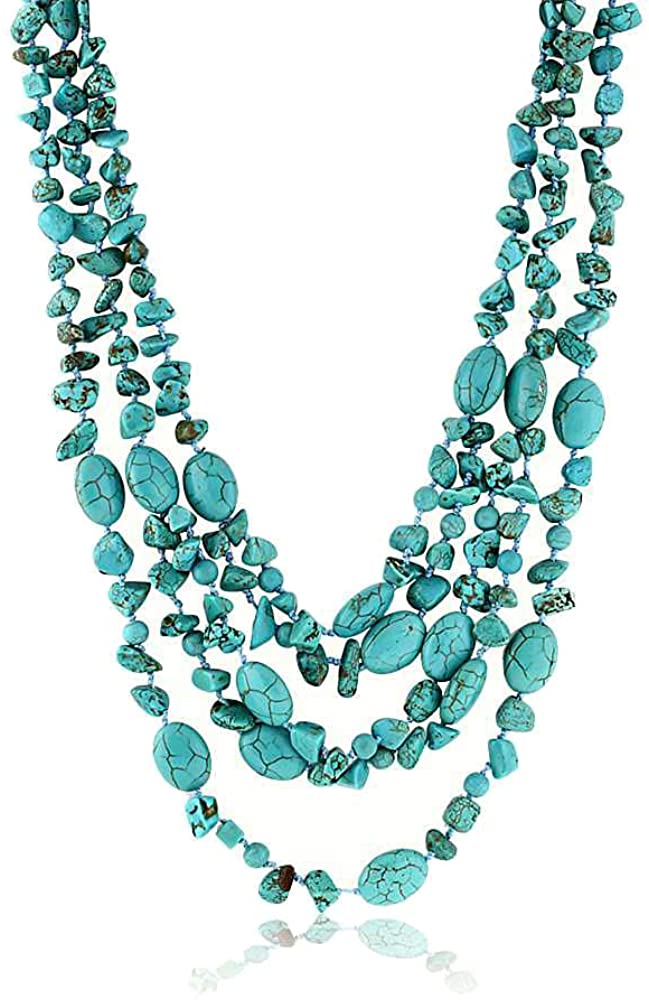 گردنبند سنگ فیروزه (Turquoise)