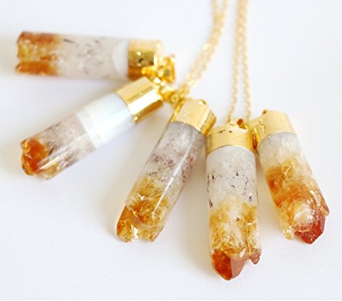 آویز سنگ سیترین (Citrine)