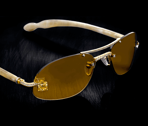 عینک (Luxuriator Style 23 Canary Diamond)