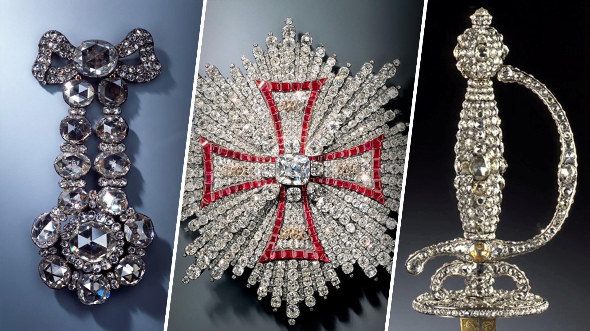 سه ست بی قیمت از جواهرات قرن 18