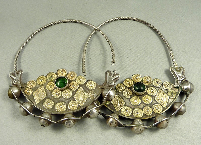 جواهرات و گوشواره های دخترانه ترکمن
