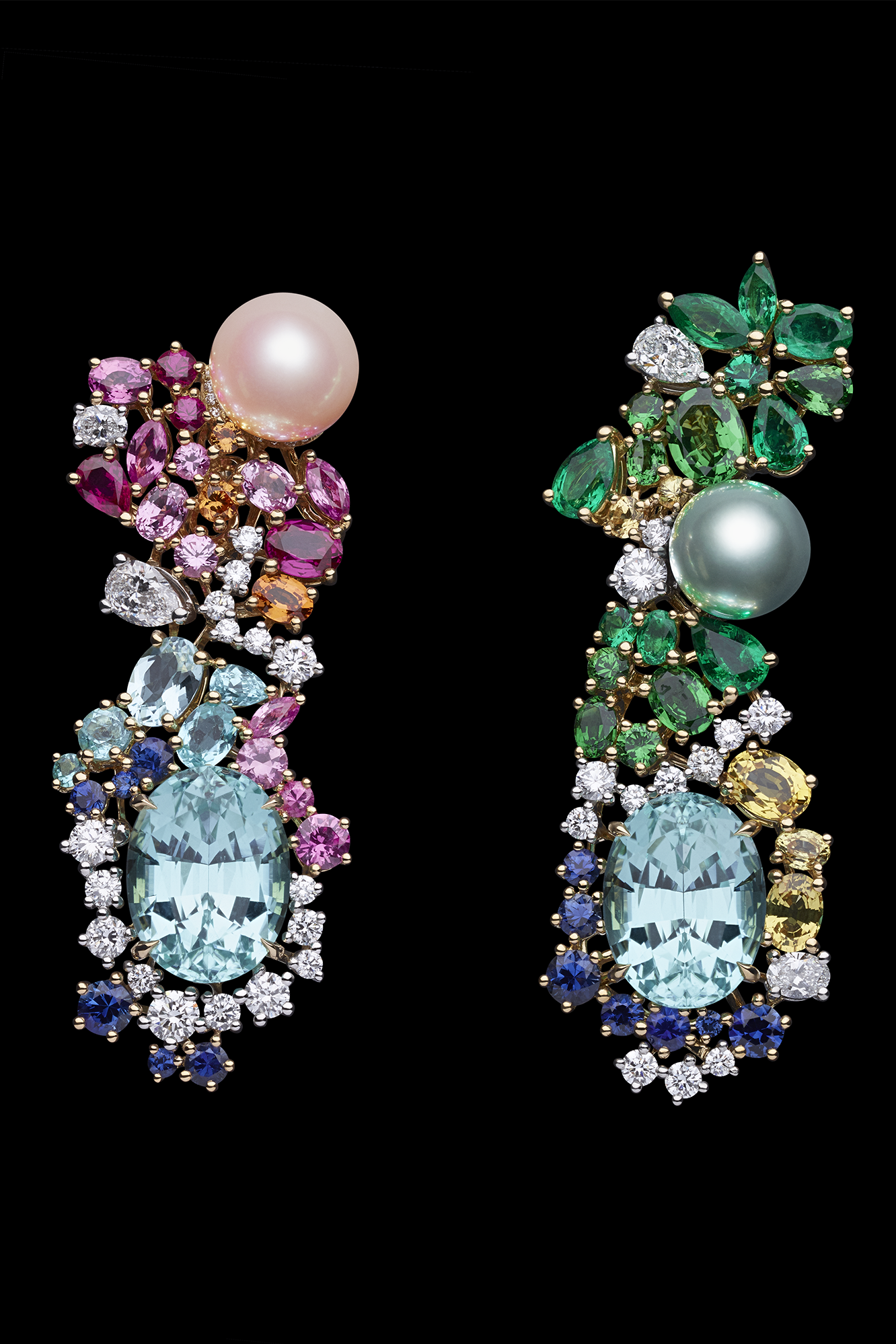 جواهرات سنگی با طرح رز که گل مورد علاقه ی کریستین دیور