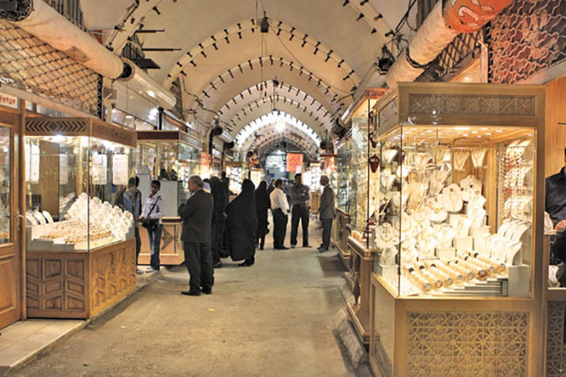 بازار طلا فروشان یزد