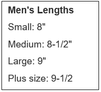 سایز استاندارد دستبند برای آقایان