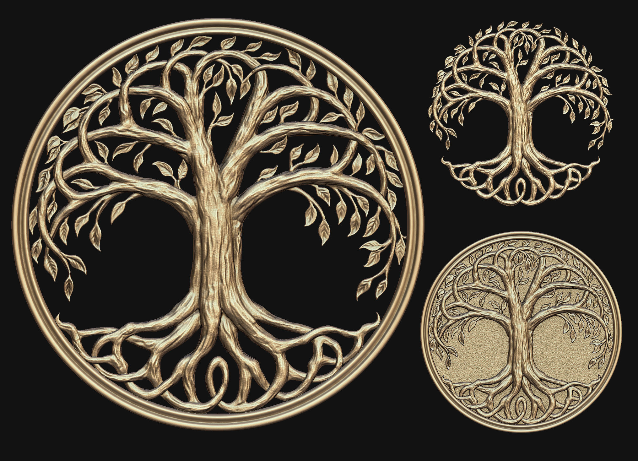 سمبل درخت زندگی در جواهرات