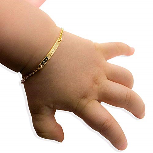 دستبند طلا برای نوزاد