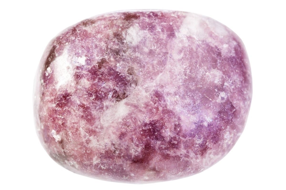 سنگ لپیدولیت یکی از سنگ های چاکرا ششم