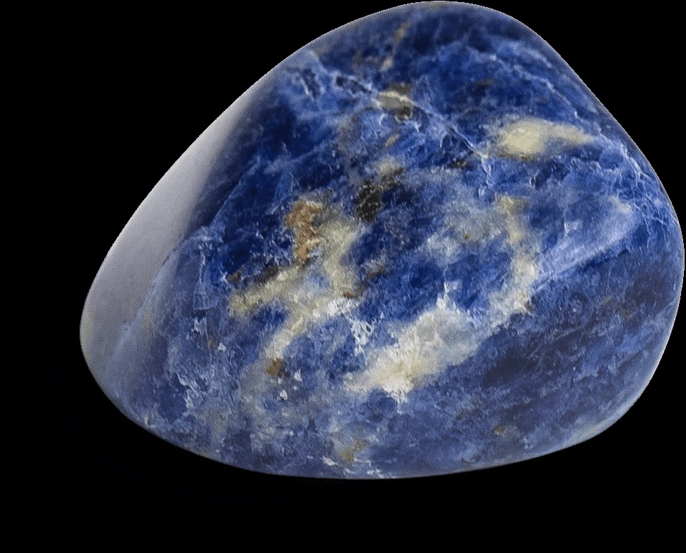 سنگ سودالیت (Sodalite) یکی از سنگ های چاکرا ششم