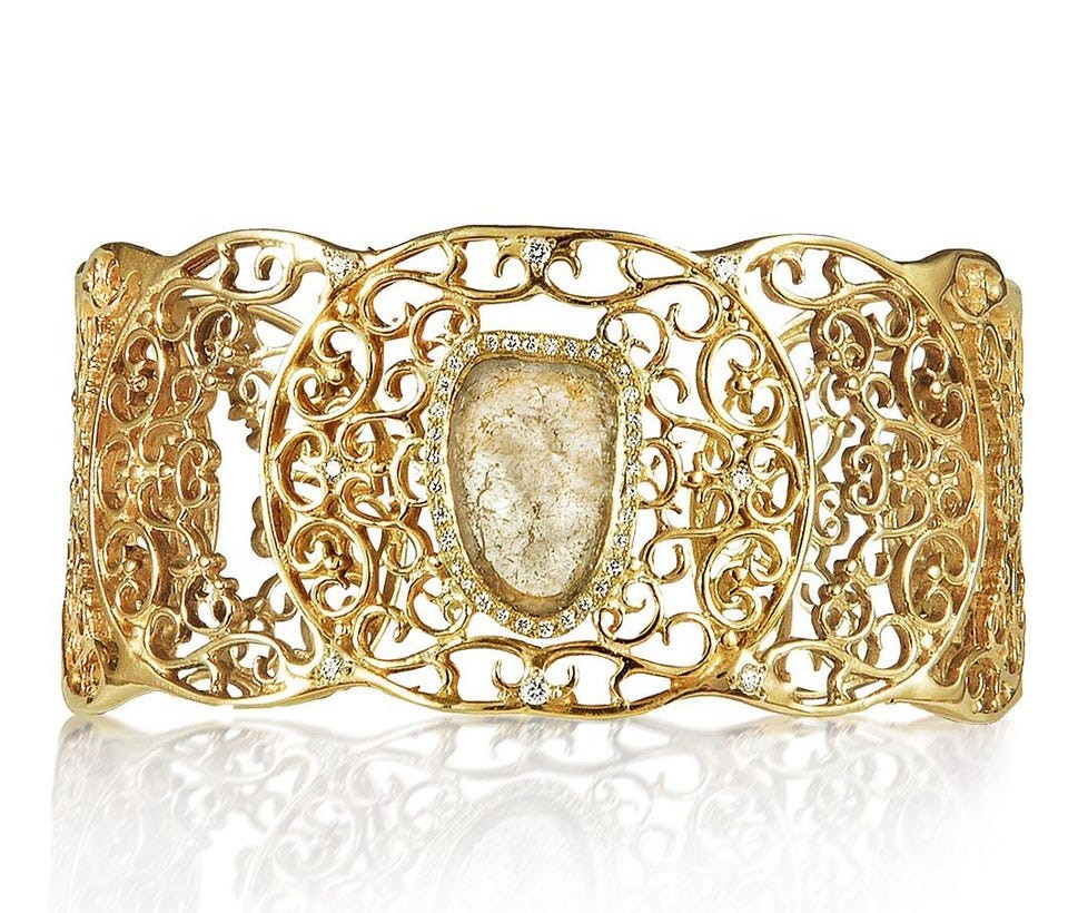 دستبند جولز با طلای 14 عیار و دست ساز