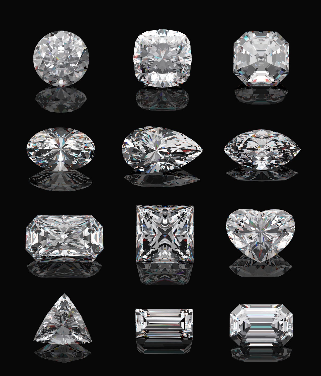 شکل الماس چیست؟