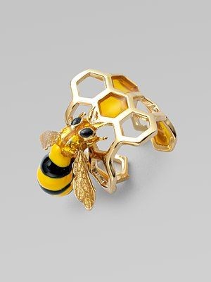 نماد زنبور عسل و کندوی عسل در جواهرات