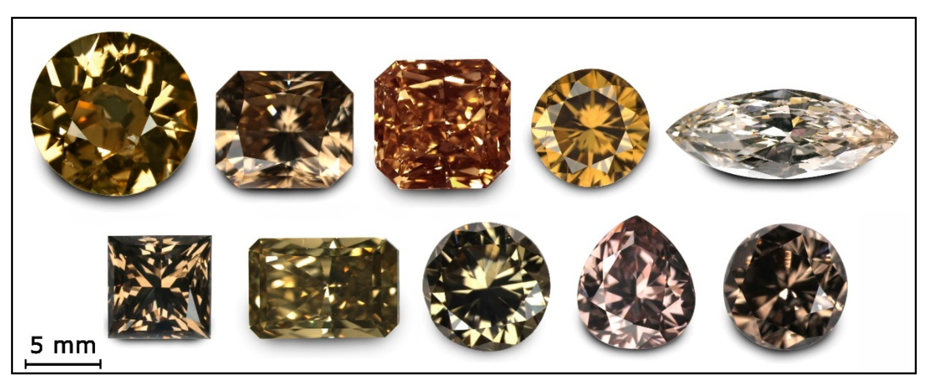 رایج ترین رنگ های الماس کدام است؟